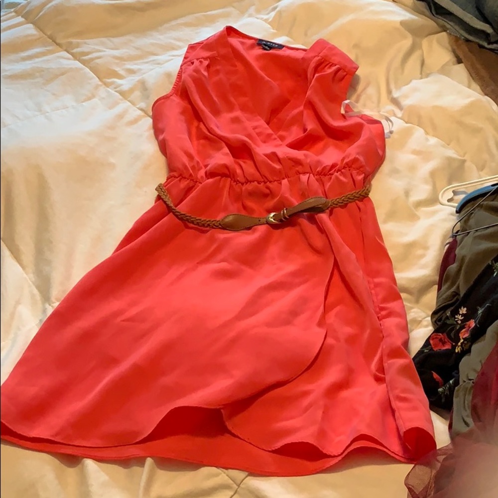 Formal coral dress